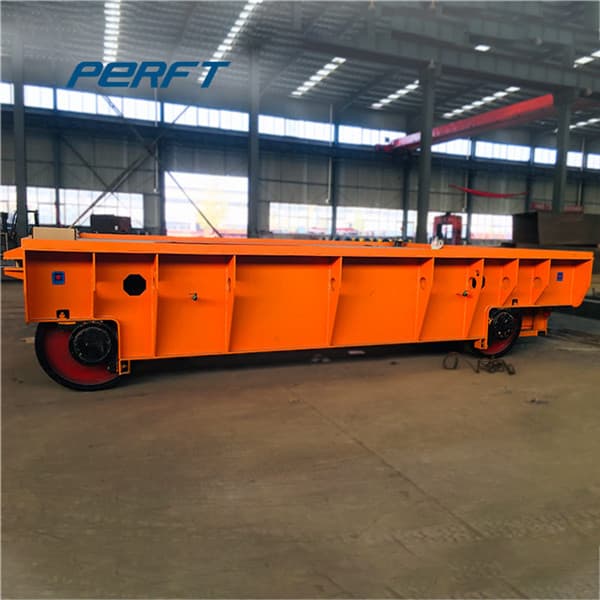 <h3>25 Ton Electric Transfer Cart Rail Trolley for Steel Mill </h3>
